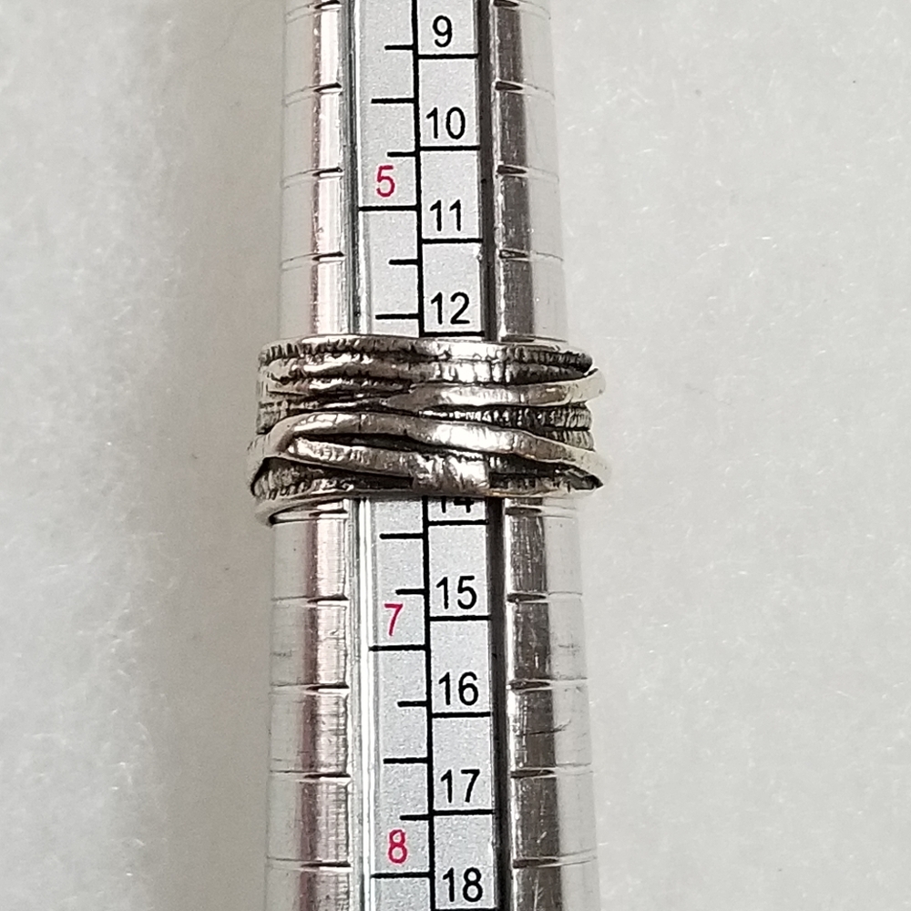 Silpada Sterling Silver Gladiator Ring - image 5